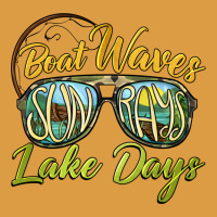 Boat Waves Sun Rays Lake Days Urban Heavy Tee | Teevron