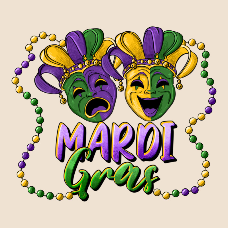 Mardi Gras Mask And Beads Urban Heavy Tee by RanaPortraitStore | Teevron