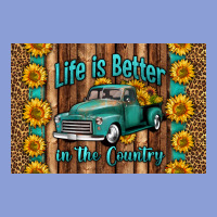 Life Is Better In The Country Skinny Metal Can Holder Long Sleeve Tee | Teevron