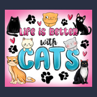 Life Is Better With Cats Heavyweight Sweatshirt | Teevron