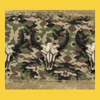 Camouflage Bull Skull Premium Sweatshirt | Teevron