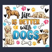 Life Is Better With Dogs Heavyweight Sweatshirt | Teevron