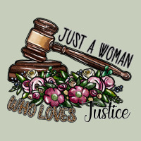 Just A Woman Who Loves Justice Long Sleeve Tee | Teevron
