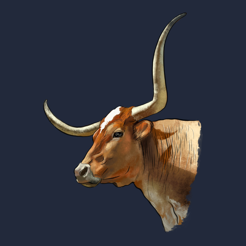 Texas Longhorn Cow Face Premium Sweatshirt by LillyAllenDesigns | Teevron