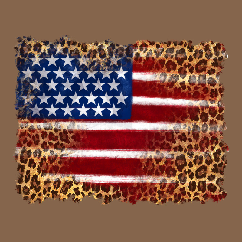 American Flag And Leopard Premium Tee by Artiststas | Teevron