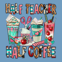 Half Teacher Half Coffee Urban Heavy Tee | Teevron