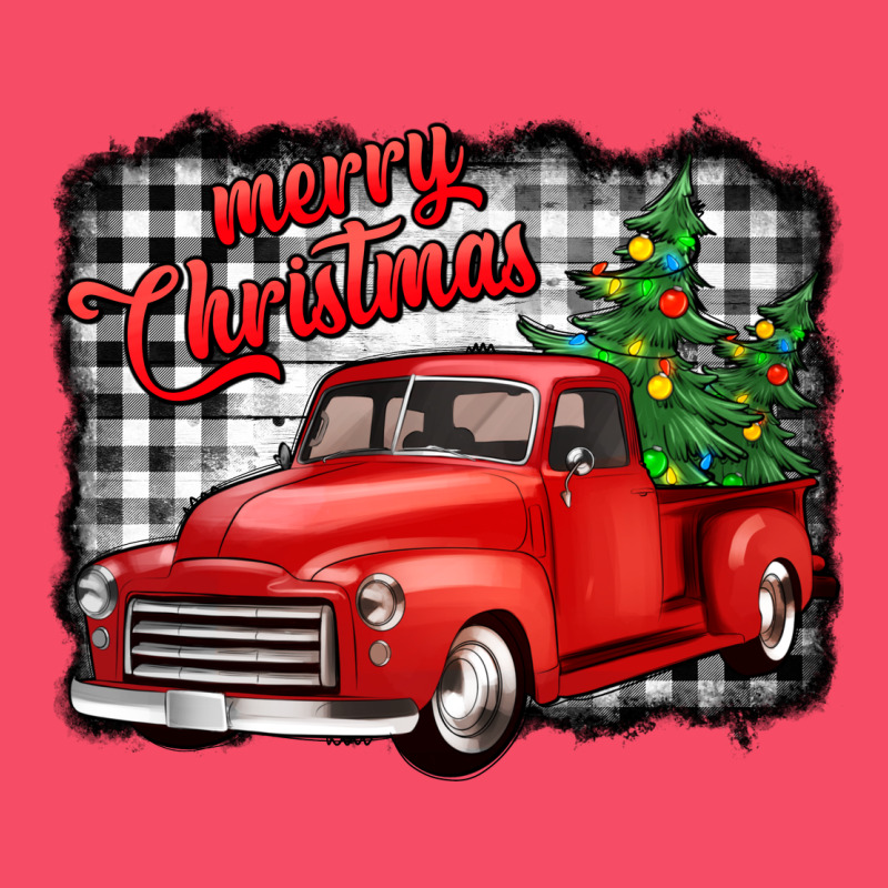 Merry Christmas Red Truck Christmas Trees Premium Sweatshirt by Jasminsmagicworld | Teevron