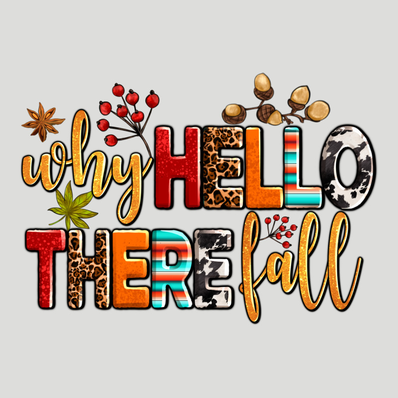 Why Hello There Fall Zipper Hoodie by AdoDesignShop | Teevron
