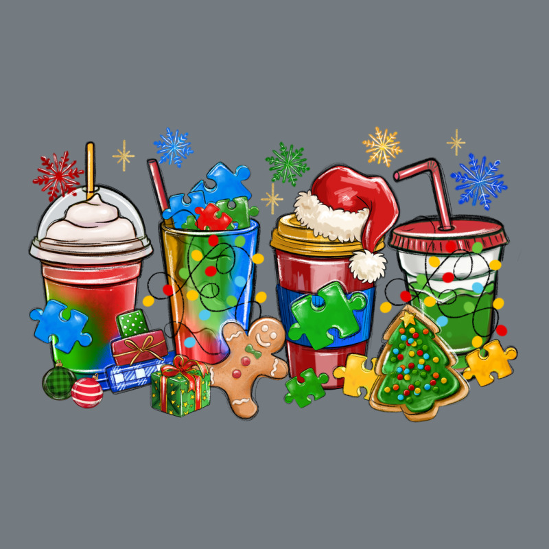 Autism Awareness Christmas Coffee Heavyweight Sweatshirt by MaliasSmallBusiness | Teevron