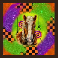 Halloween Belgian Horse Heavy Core Tee | Teevron