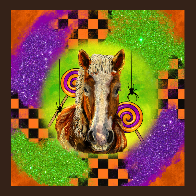 Halloween Belgian Horse Heavy Core Tee by LillyAllenDesigns | Teevron