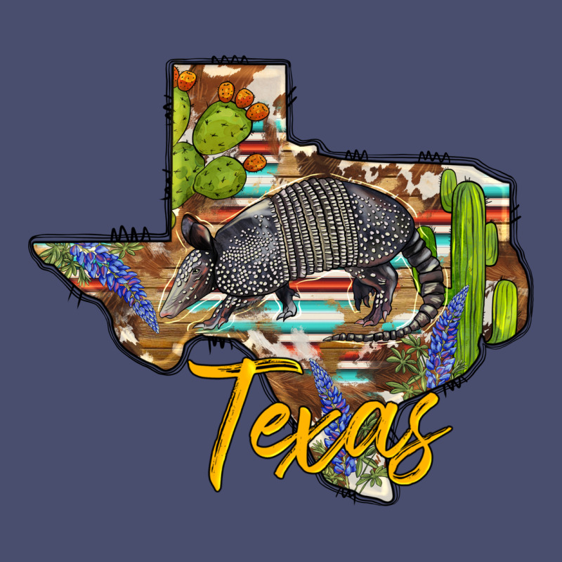 Texas Map Armadillo Vintage Tee by BarkalooDesign | Teevron