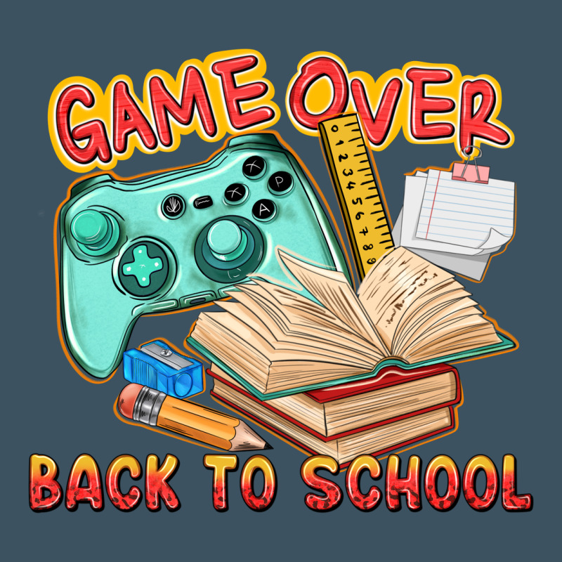 Game Over Back To School Urban Heavy Tee by texasbilliewilder | Teevron