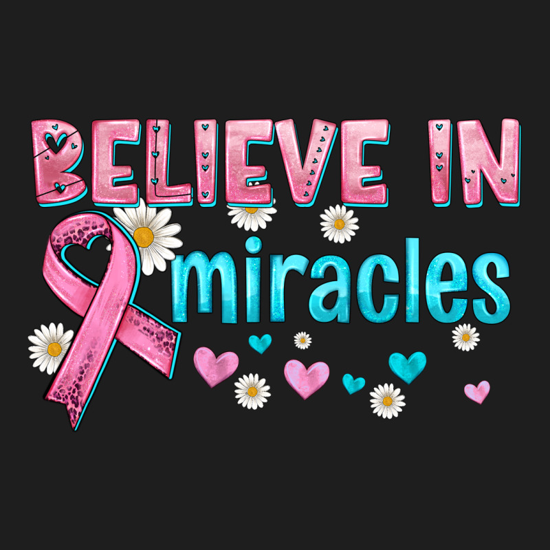 Believe In Miracles With Ribbon Classic Tee by HRA Design Shop | Teevron