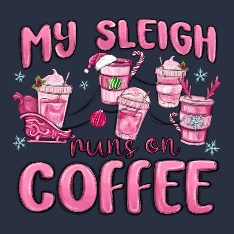 My Sleigh Runs On Coffee Heavyweight Sweatshirt by MaliasSmallBusiness | Teevron