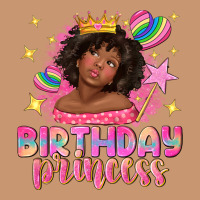 Birthday Princess With Afro Girl Heavyweight Hoodie | Teevron