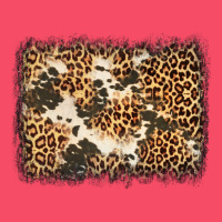Distressed Leopard Cowhide Background Premium Sweatshirt | Teevron