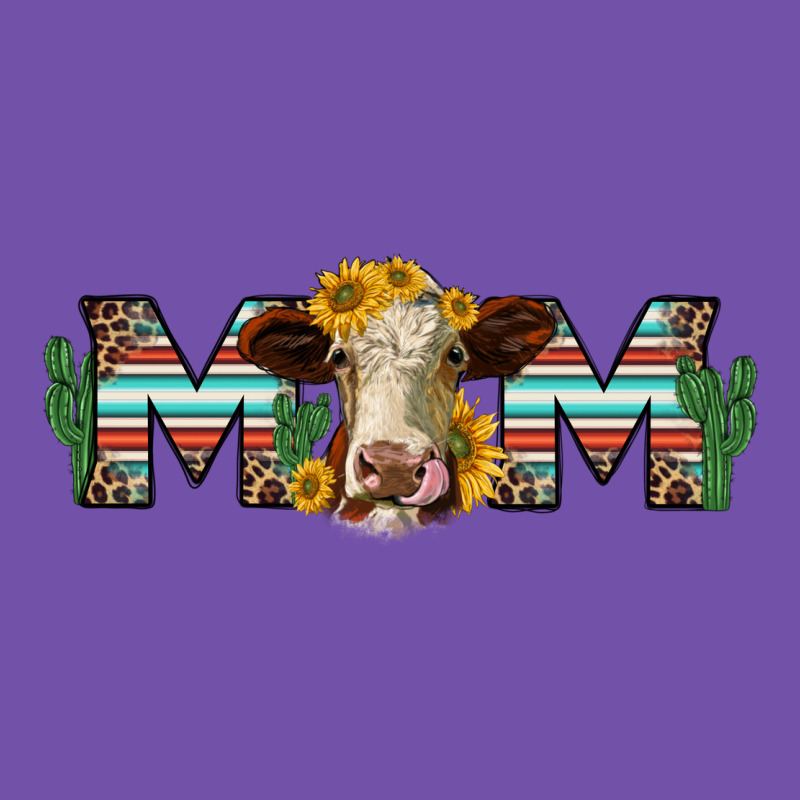 Sunflower Hereford Cattle And Cactus  Mom Premium Sweatshirt by Jasminsmagicworld | Teevron
