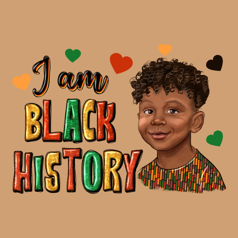 I Am Black History Afro Black Boy Child Juneteenth Vintage Tee by texasbilliewilder | Teevron
