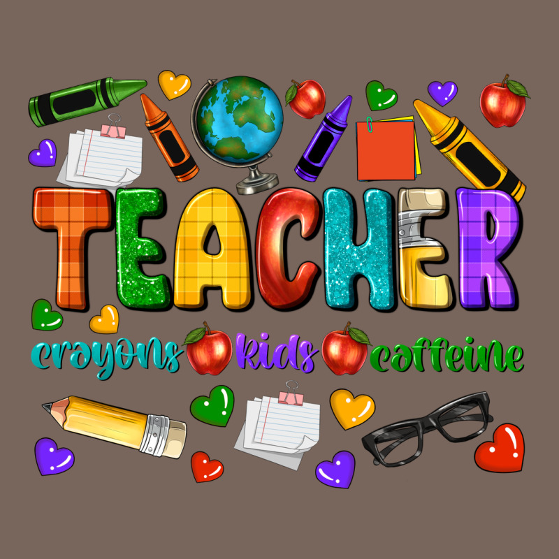 Teacher Crayons Kids Caffeine Premium Hoodie by NancyCooperArtShop | Teevron