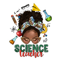 science teacher afro messy bun | Teevron