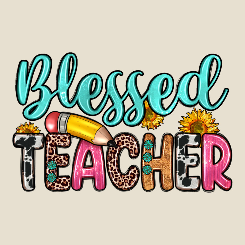 Blessed Teacher Urban Heavy Tee by Zillion Design Studio | Teevron