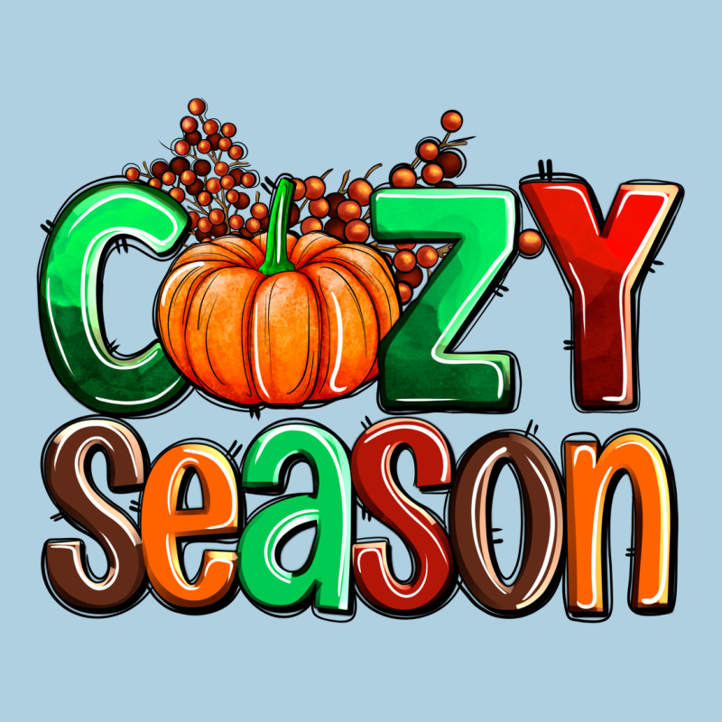Cozy Season With Fall Colors Palette And Pumpkin Premium Hoodie by AdoDesignShop | Teevron