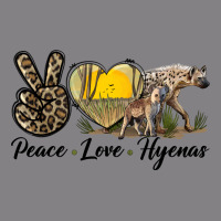 Peace Love Hyenas Heavyweight Hoodie | Teevron