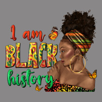 I Am Black History Afro Black Woman Juneteenth Vintage Tee | Teevron
