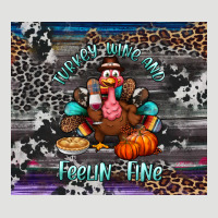 Turkey Wine And Feelin Fine Tumbler Classic Tee | Teevron