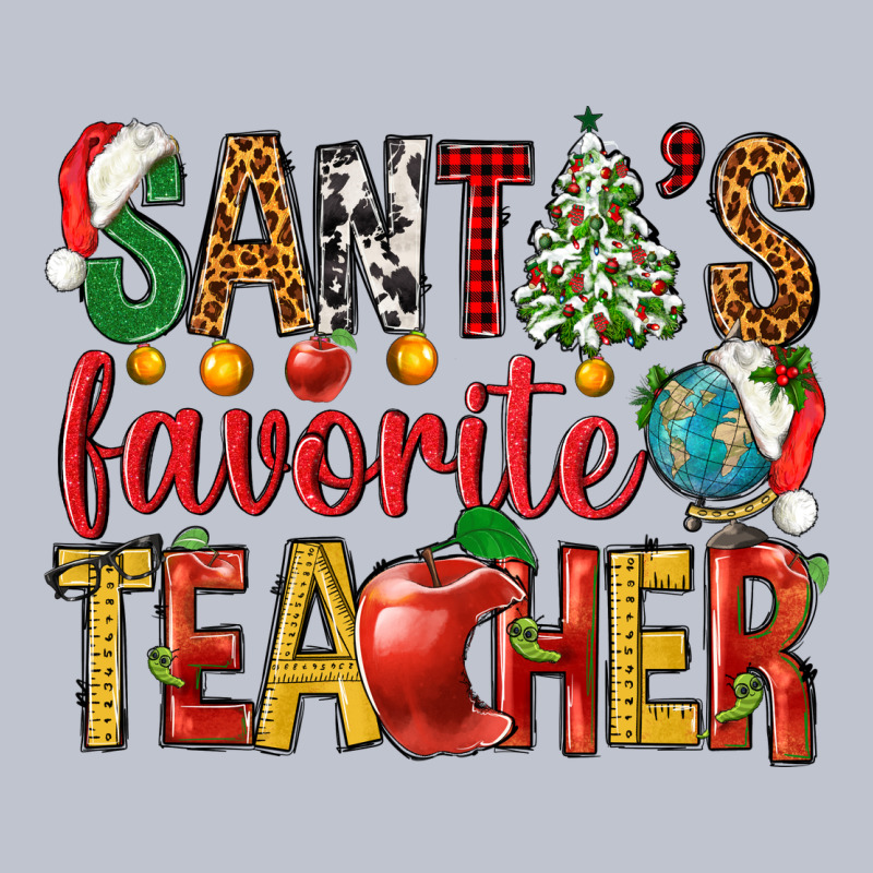 Santas Favorite Teacher Premium Hoodie by NancyCooperArtShop | Teevron