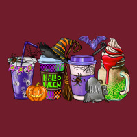 Halloween Coffee Cups Zipper Hoodie | Teevron