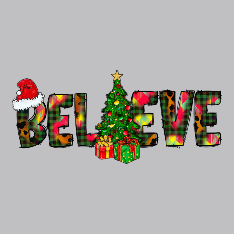 Believe Christmas Long Sleeve Tee by CowhideDigitalArt | Teevron