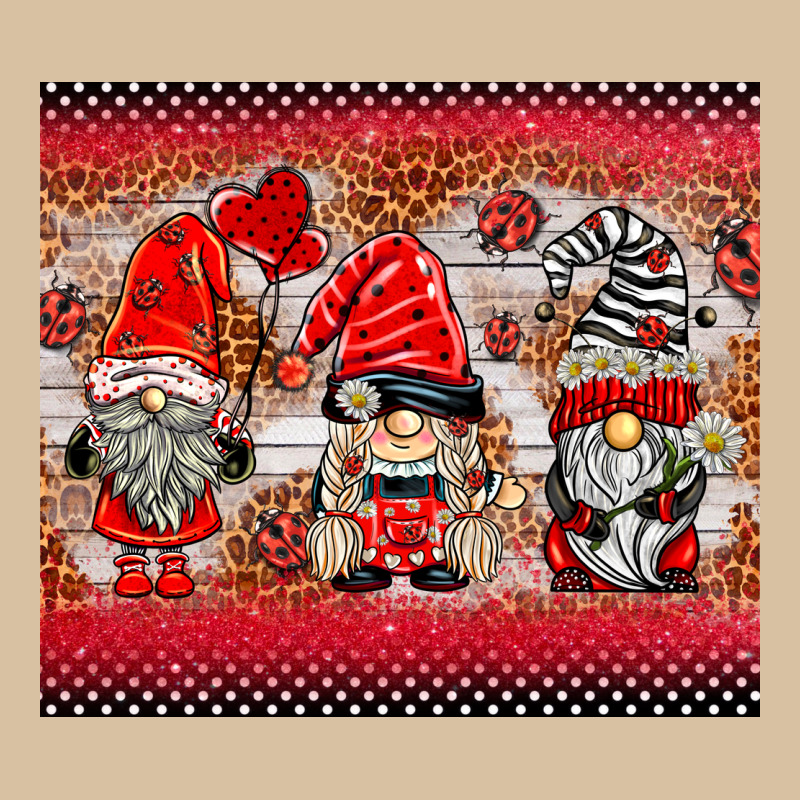 Ladybug Gnomies Heavyweight Hoodie by BarkalooDesign | Teevron