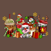 Christmas Cow Coffee Cups Long Sleeve Tee | Teevron