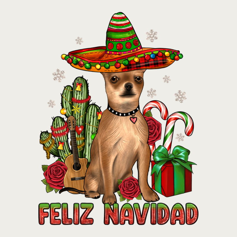 Chihuahua Feliz Navidad Zipper Hoodie by JahusDesignShop | Teevron