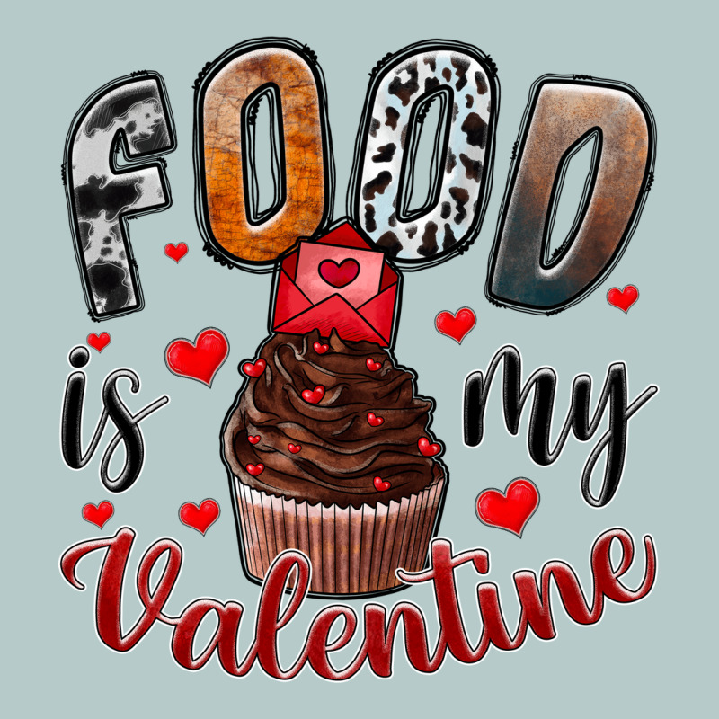 Food İs My Valentine Heavy Core Tee by SublimationCraftShop | Teevron