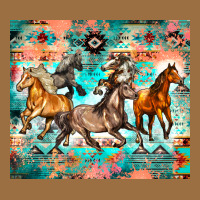 Western Running Horses Vintage Tee | Teevron