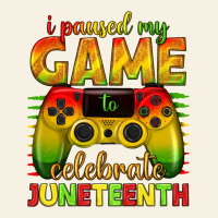 I Paused My Game Celebrate Juneteenth Vintage Tee | Teevron