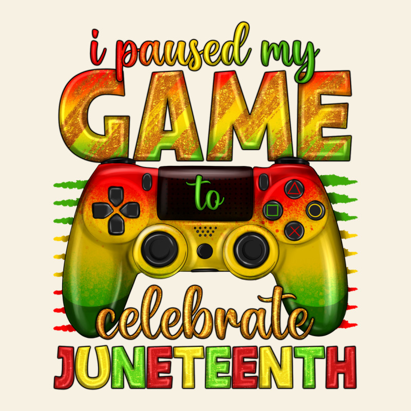I Paused My Game Celebrate Juneteenth Vintage Tee by texasbilliewilder | Teevron