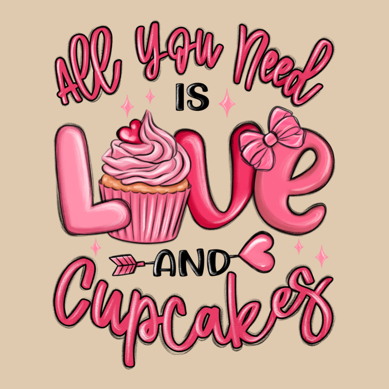 All You Need Is Love And Cupcakes Valentines Day Heavyweight Sweatshirt by MaliasSmallBusiness | Teevron