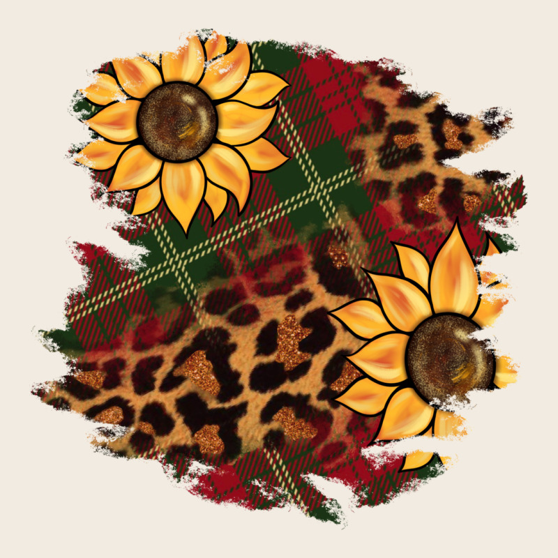 Christmas Leopard Sunflower Premium Sweatshirt by BarkalooDesign | Teevron