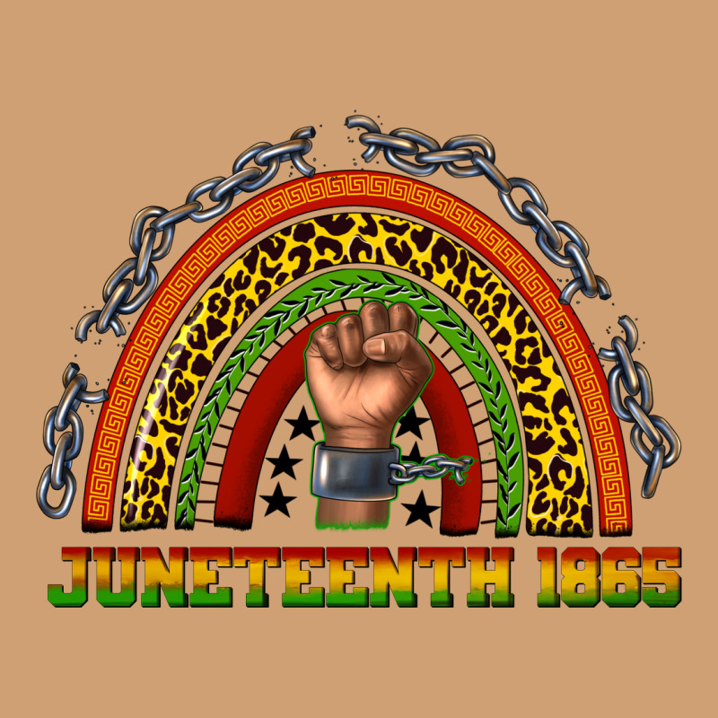 Juneteenth 1865 Rainbow Vintage Tee by texasbilliewilder | Teevron