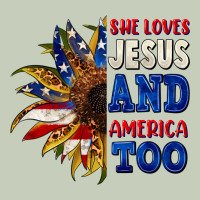 She Loves Jesus And America Too 4th Of July Long Sleeve Tee | Teevron