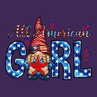 All American Girl With Gnome Premium Hoodie | Teevron