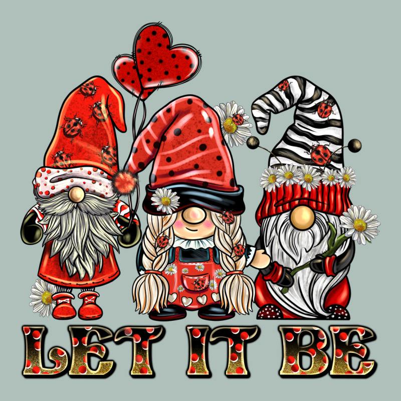 Let It Be Ladybug Gnomies Heavyweight Hoodie by BarkalooDesign | Teevron