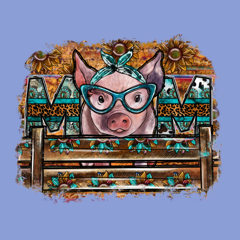 Mom Pig Long Sleeve Tee by SublimationCraftShop | Teevron