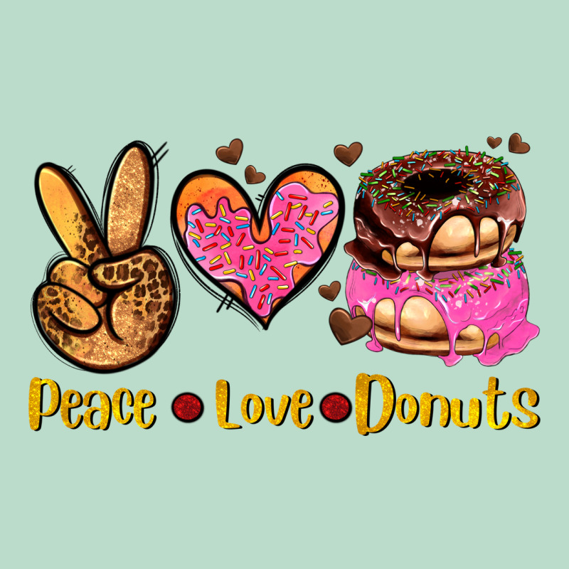 Peace Love Donuts Premium Hoodie by AdoDesignShop | Teevron