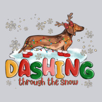 Dachshund Through The Snow Heavyweight Sweatshirt | Teevron
