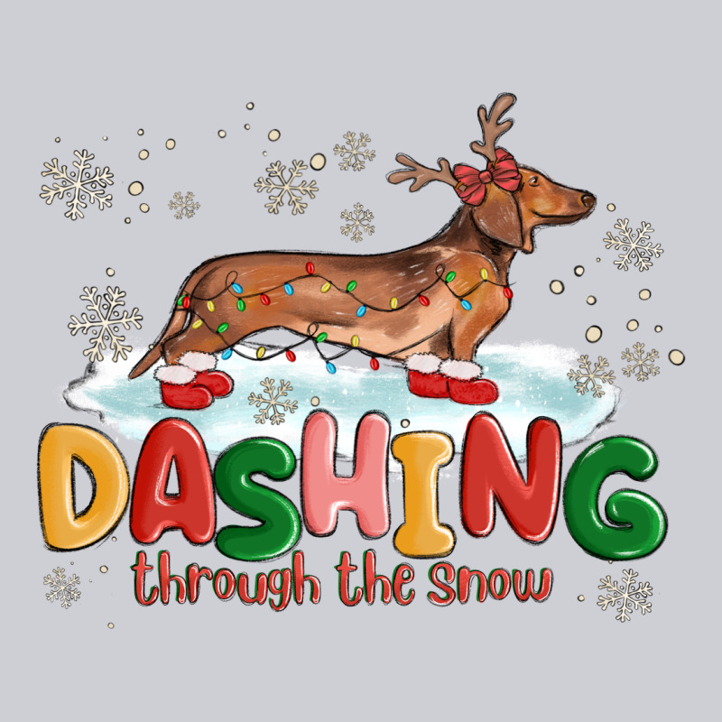 Dachshund Through The Snow Heavyweight Sweatshirt by MaliasSmallBusiness | Teevron
